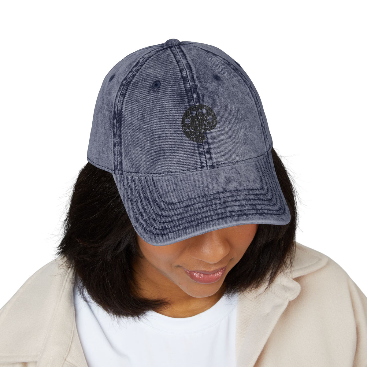 Black Art Beef Palette Vintage Cap (Embroidery)