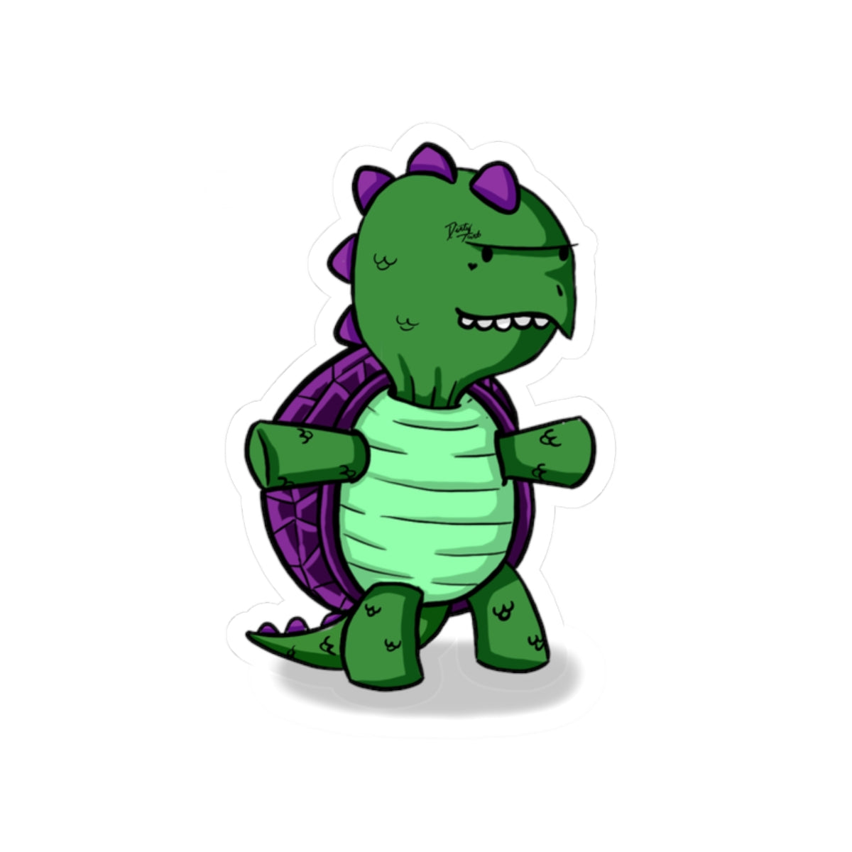 Dino Turt Sticker —