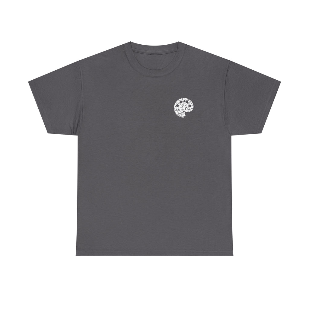 White Opt 2 Art Beef Podcast Heavy Cotton Tee 2