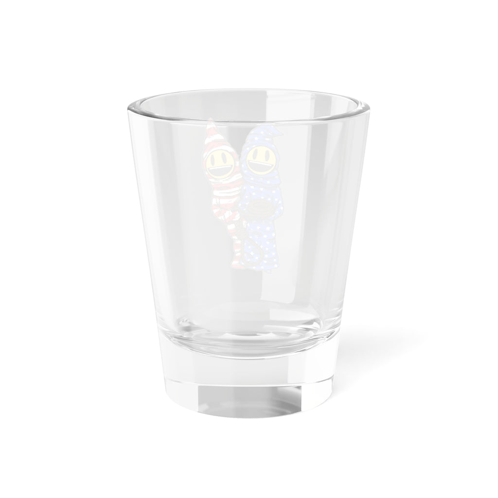 Twin Boogies Shot Glass
