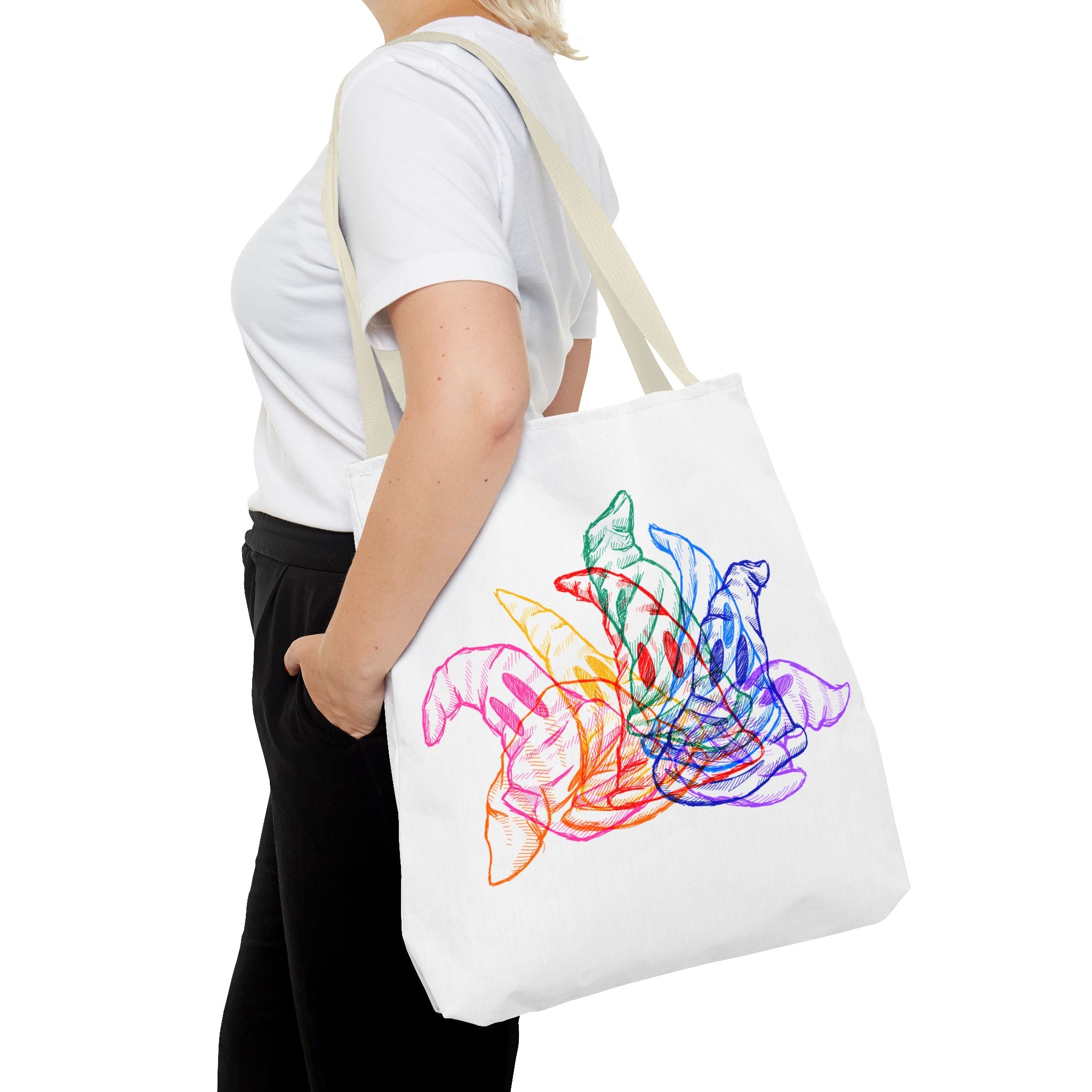 Koro Color wave tote