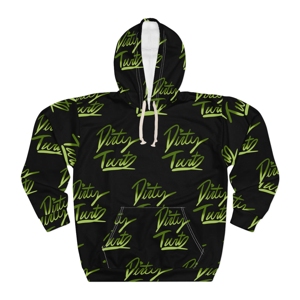 Dirty Turt Pattern Pullover Hoodie