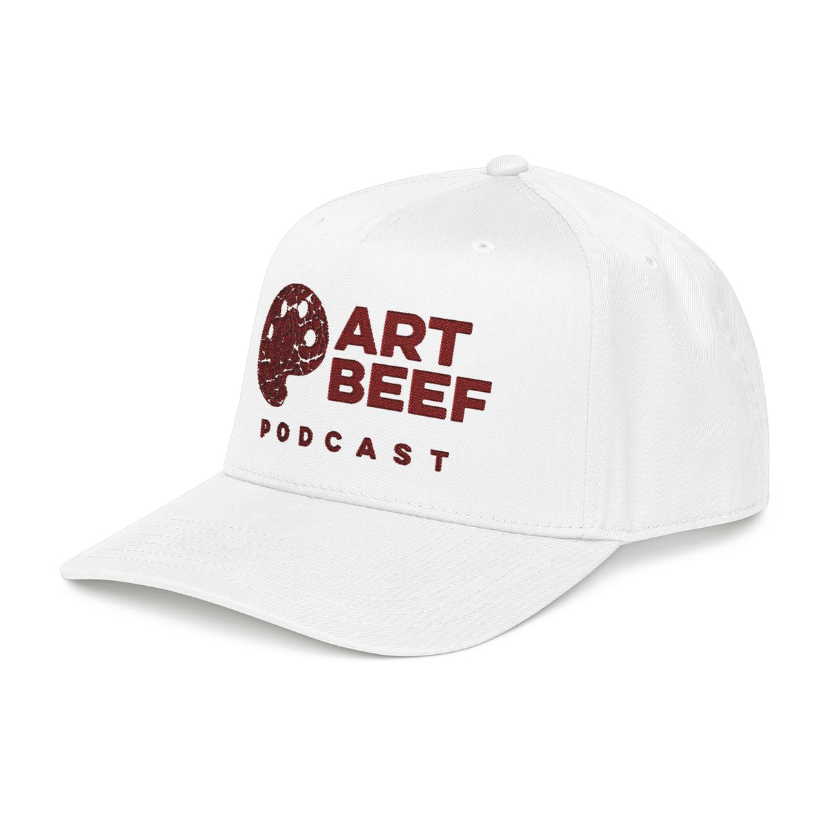 Red Art Beef Logo Mid Profile Baseball Cap