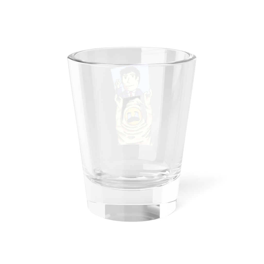Crying for Kirk shot glass
