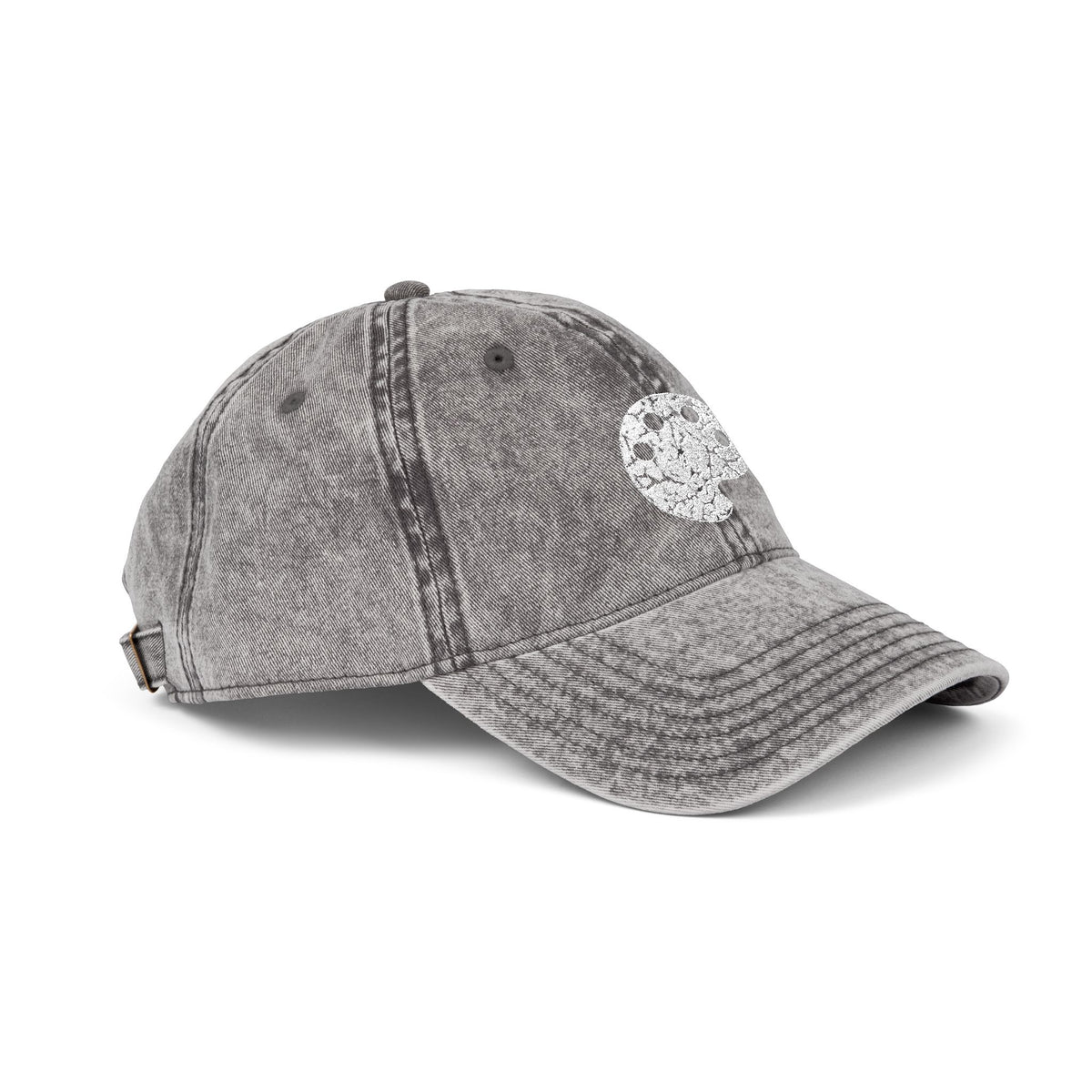 White Art Beef Palette Vintage Cap (Embroidery)