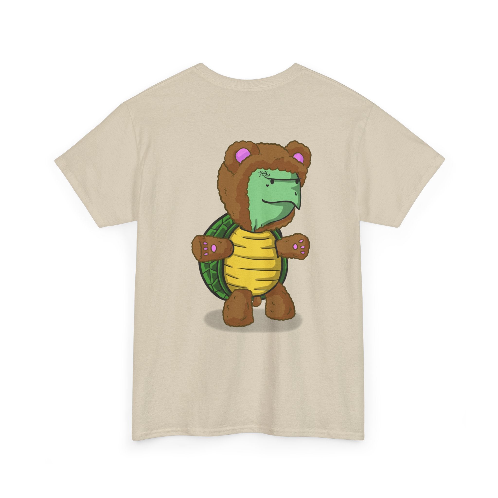 Teddy Bear Turt Heavy Cotton Tee,