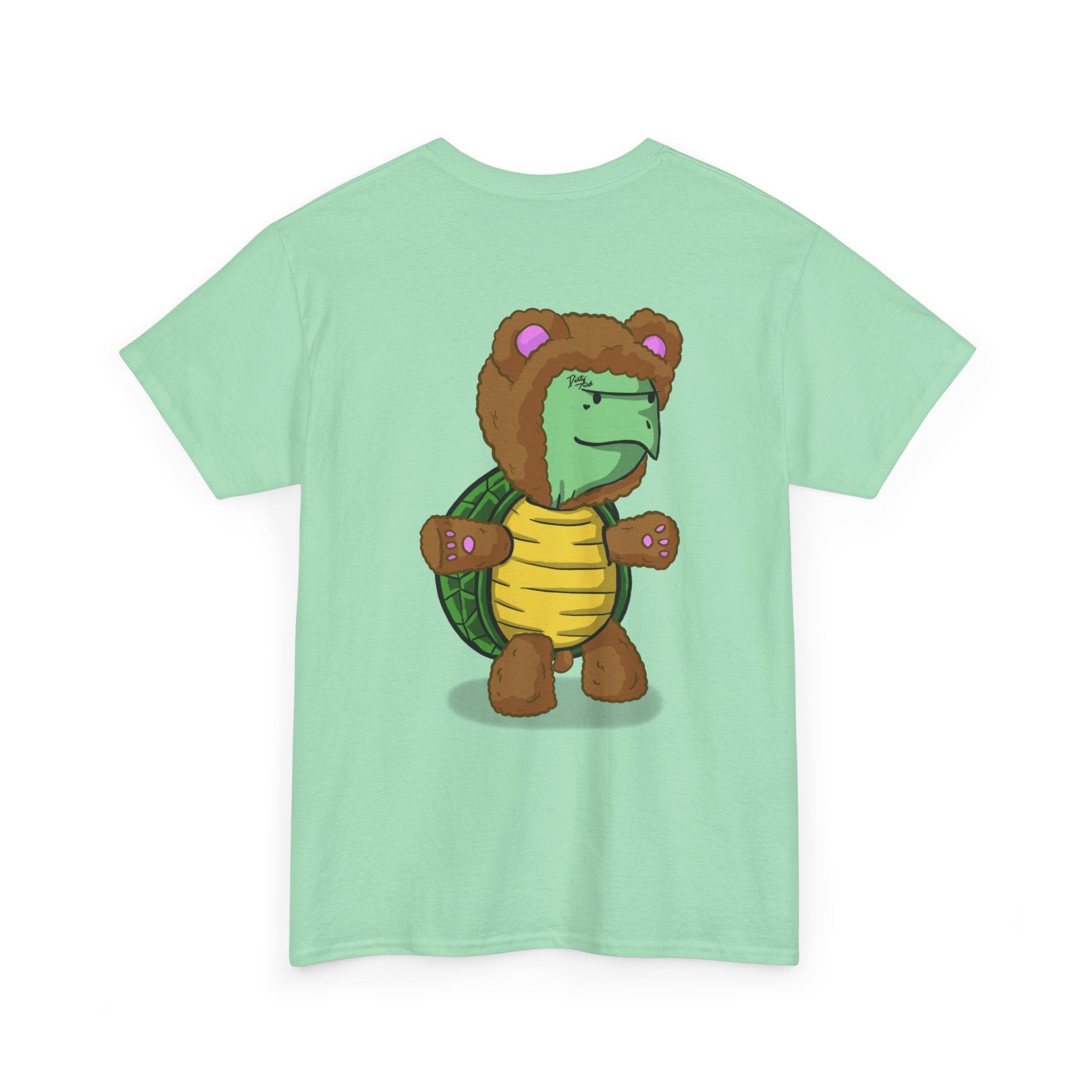 Teddy Bear Turt Heavy Cotton Tee,