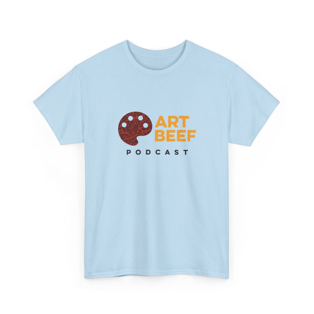 Opt 1 Basic Art Beef Podcast Heavy Cotton Tee