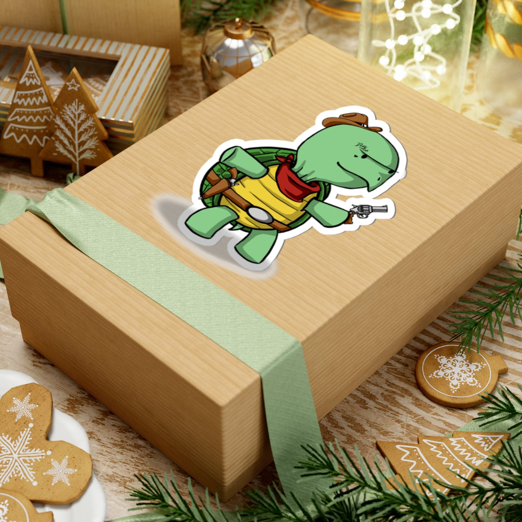Cowboy Turt Sticker —