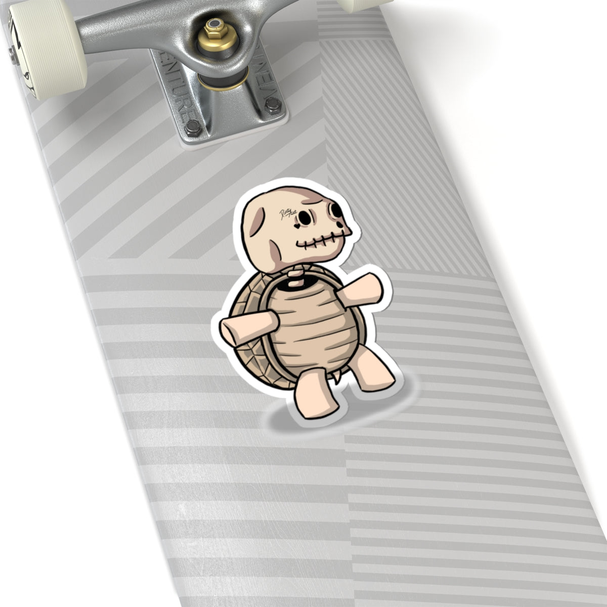 Bone Turt Sticker —