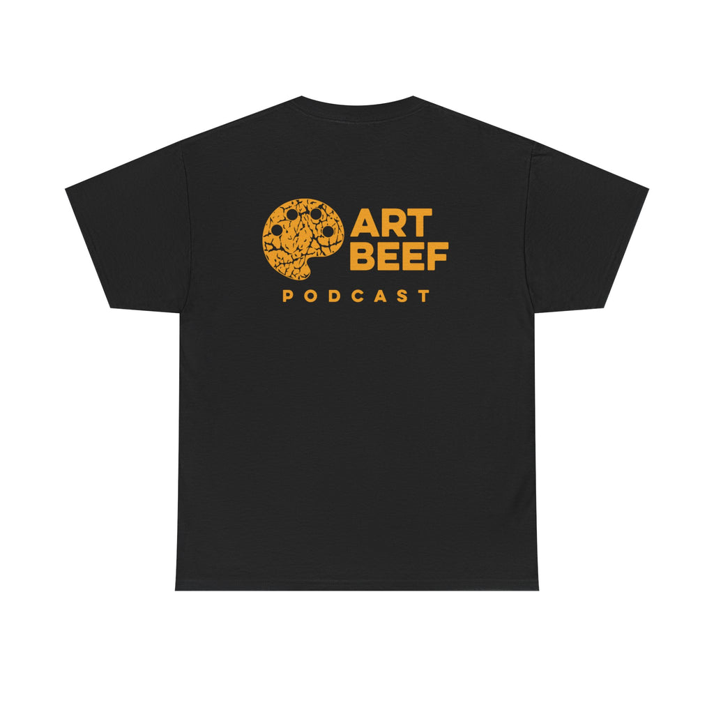 Yellow Art Beef Podcast Heavy Cotton Tee