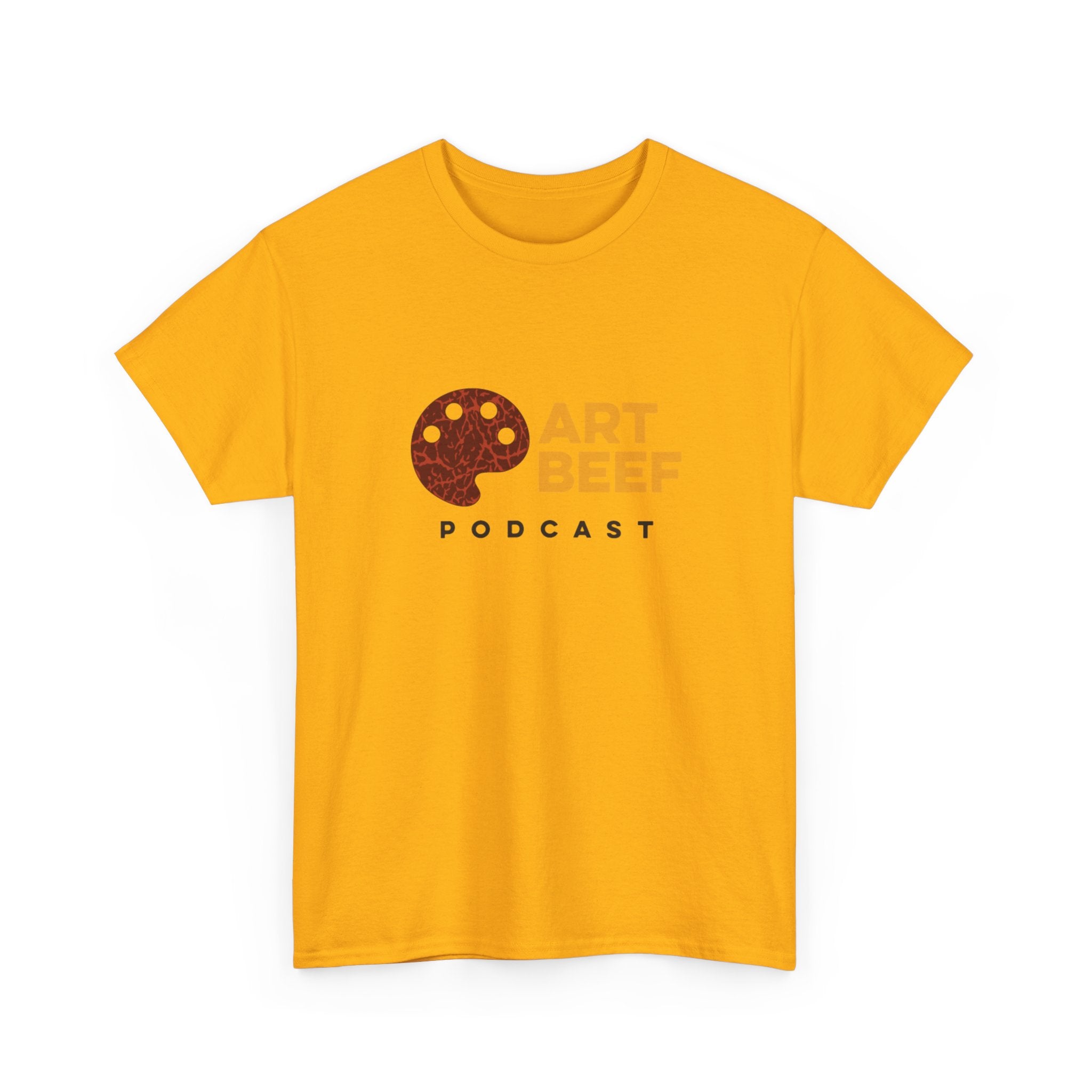 Opt 1 Basic Art Beef Podcast Heavy Cotton Tee