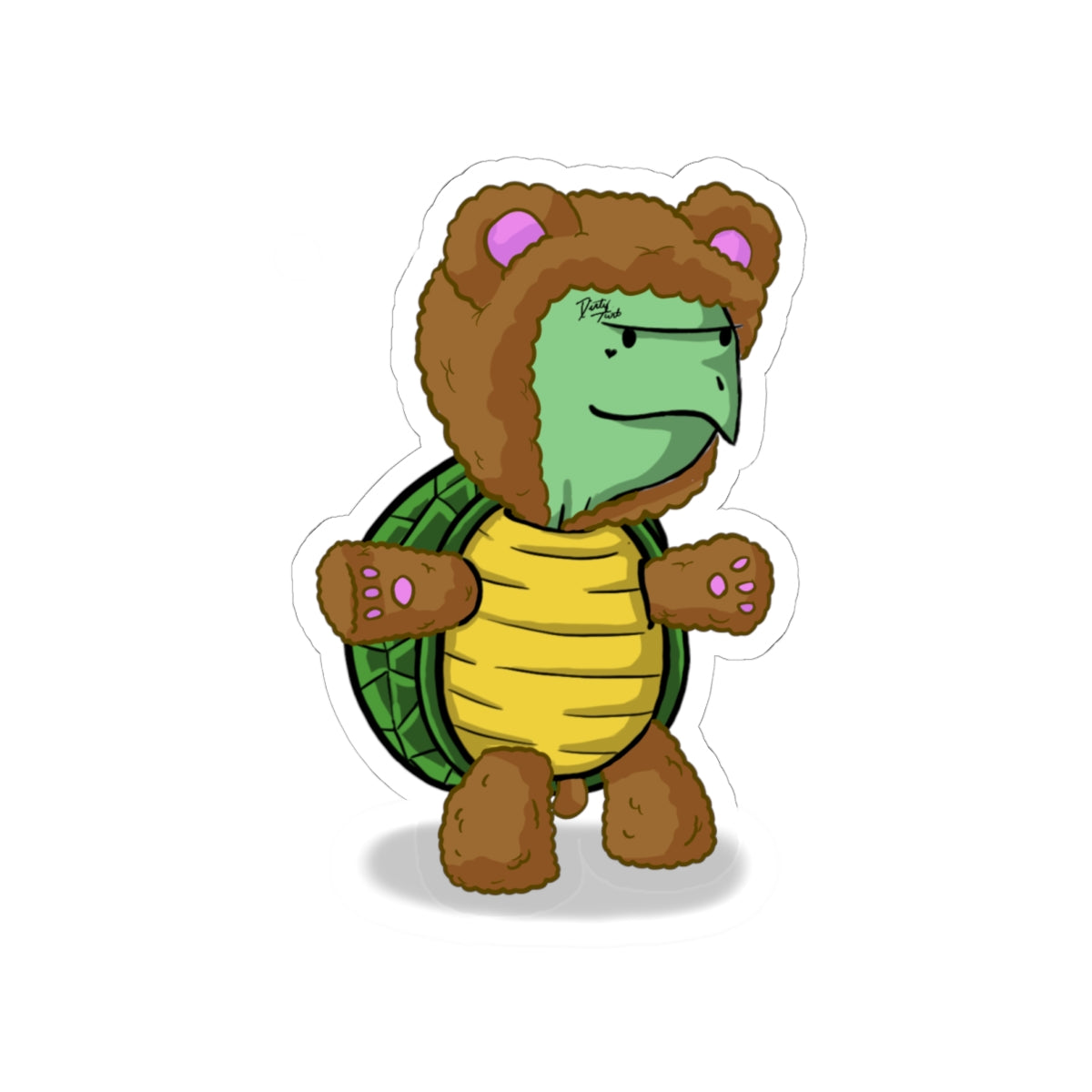 Teddy Turt Sticker —