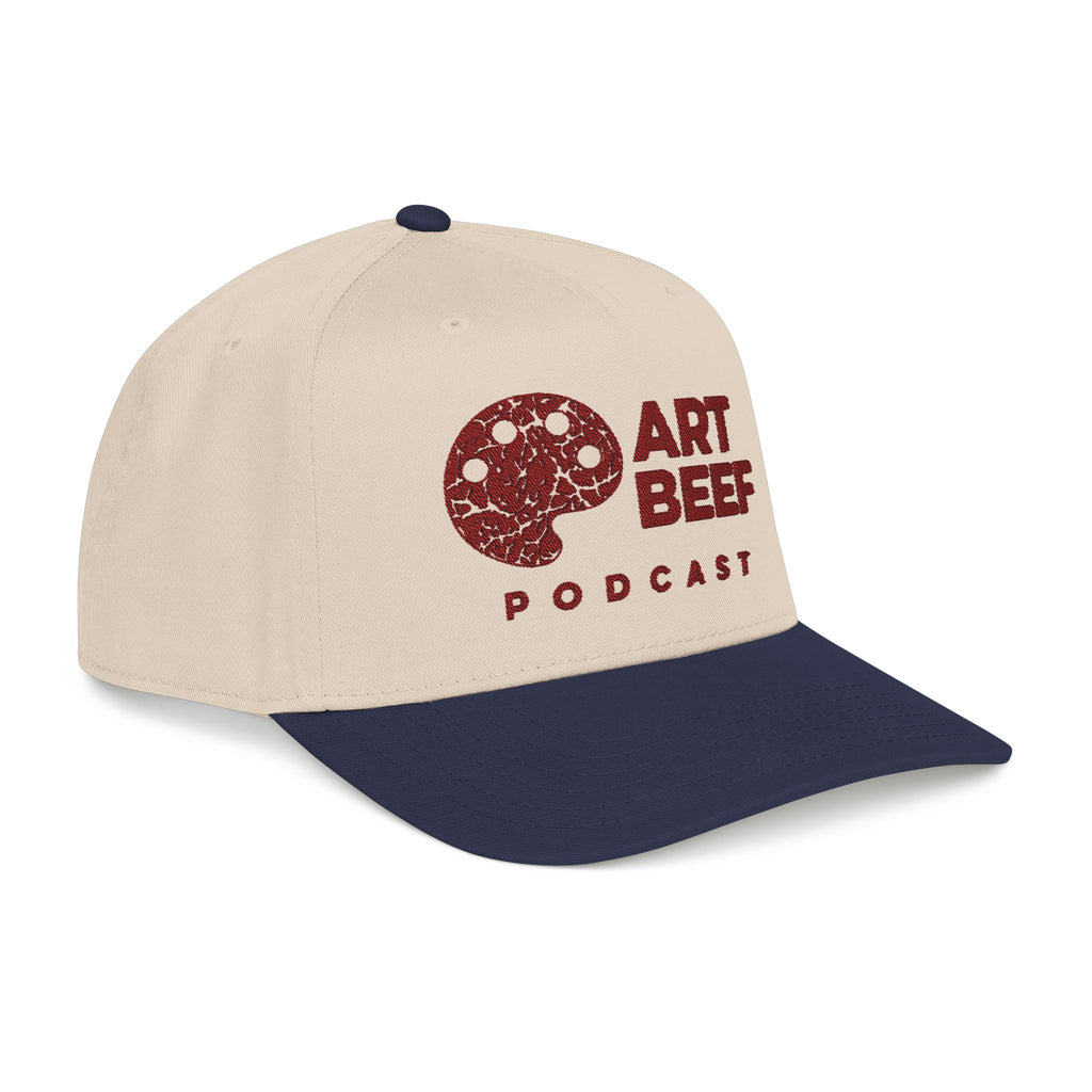 Red Art Beef Logo Mid Profile Baseball Cap