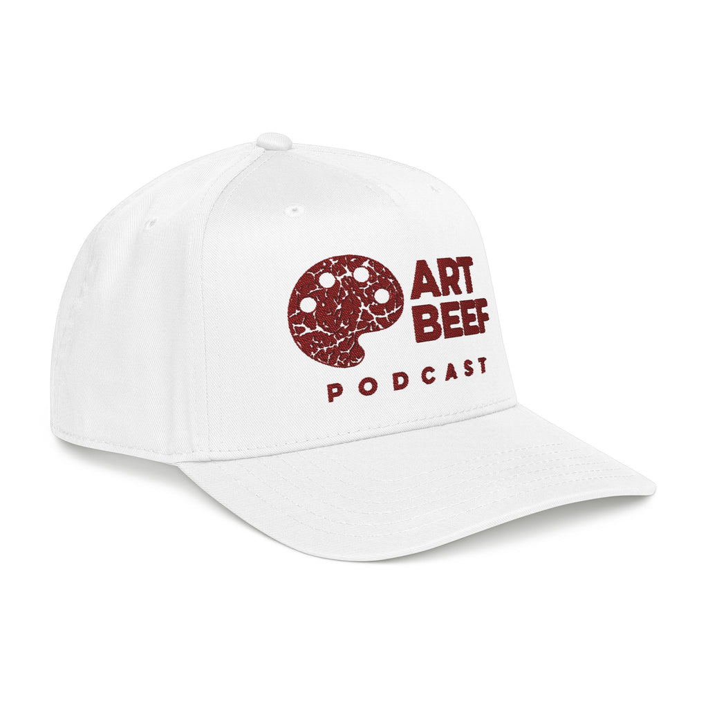 Red Art Beef Logo Mid Profile Baseball Cap