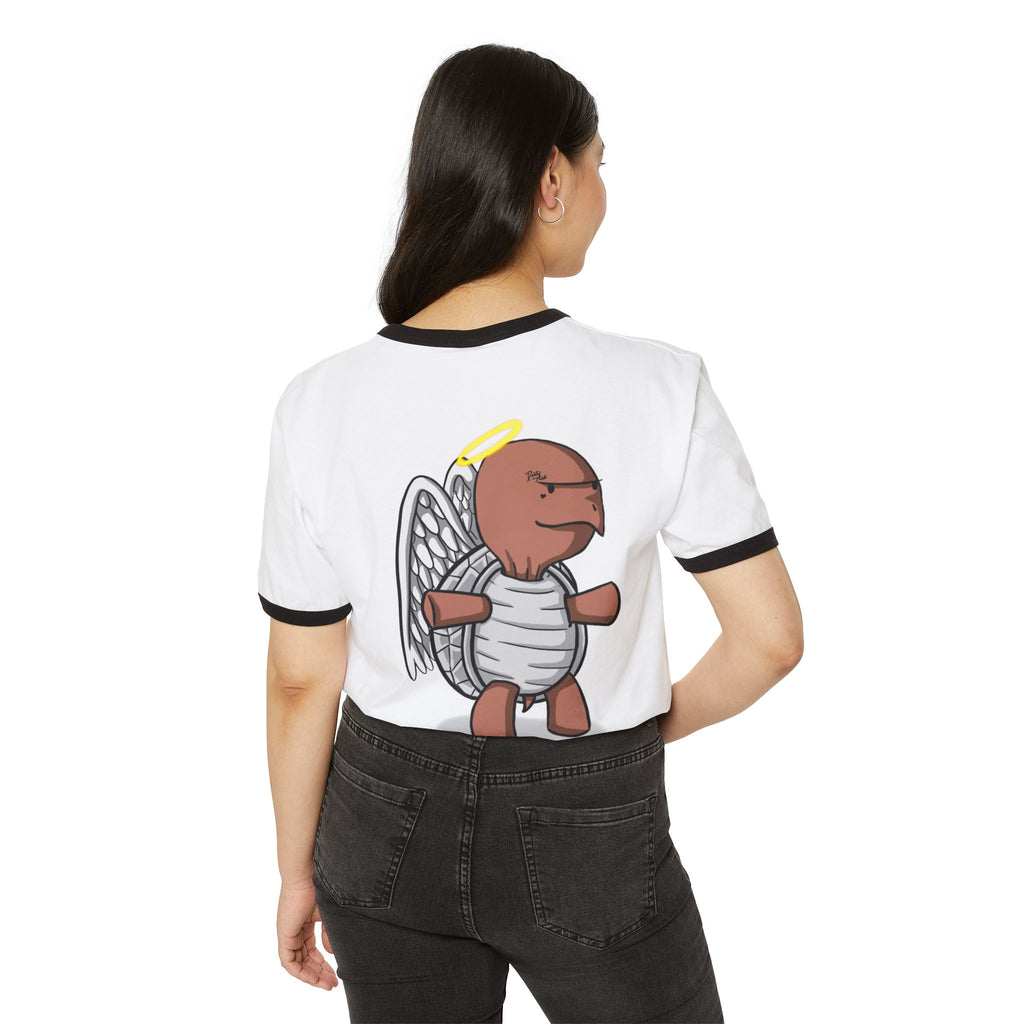 Angel Turt Unisex Ringer T-Shirt
