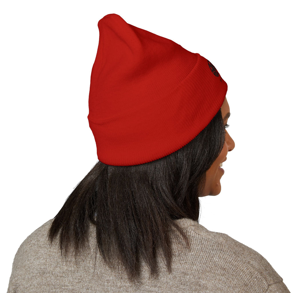 Black Art Beef Logo Classic Cuffed Beanie (Embroidery)