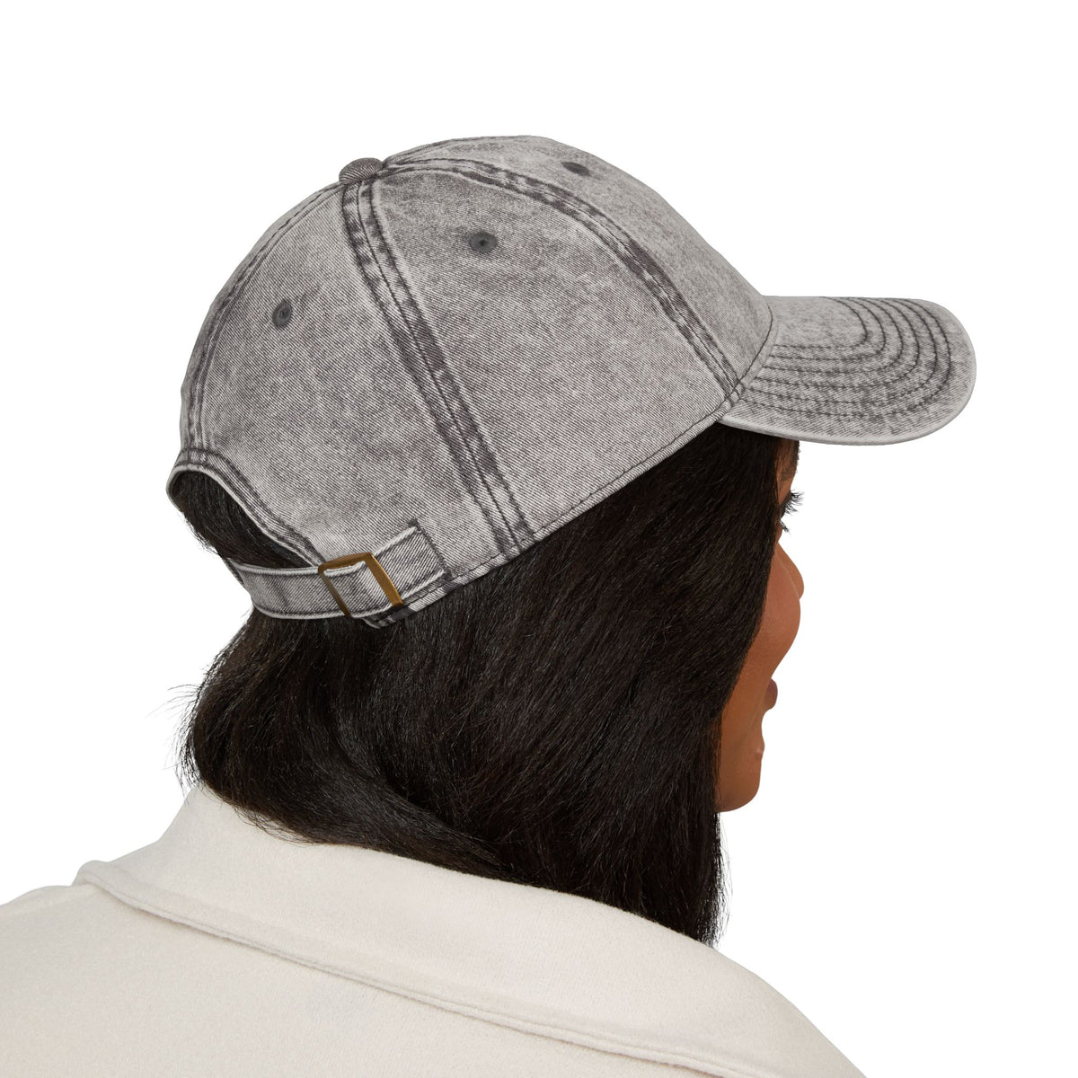 White Art Beef Palette Vintage Cap (Embroidery)