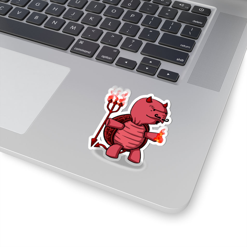 Devil Turt Sticker —