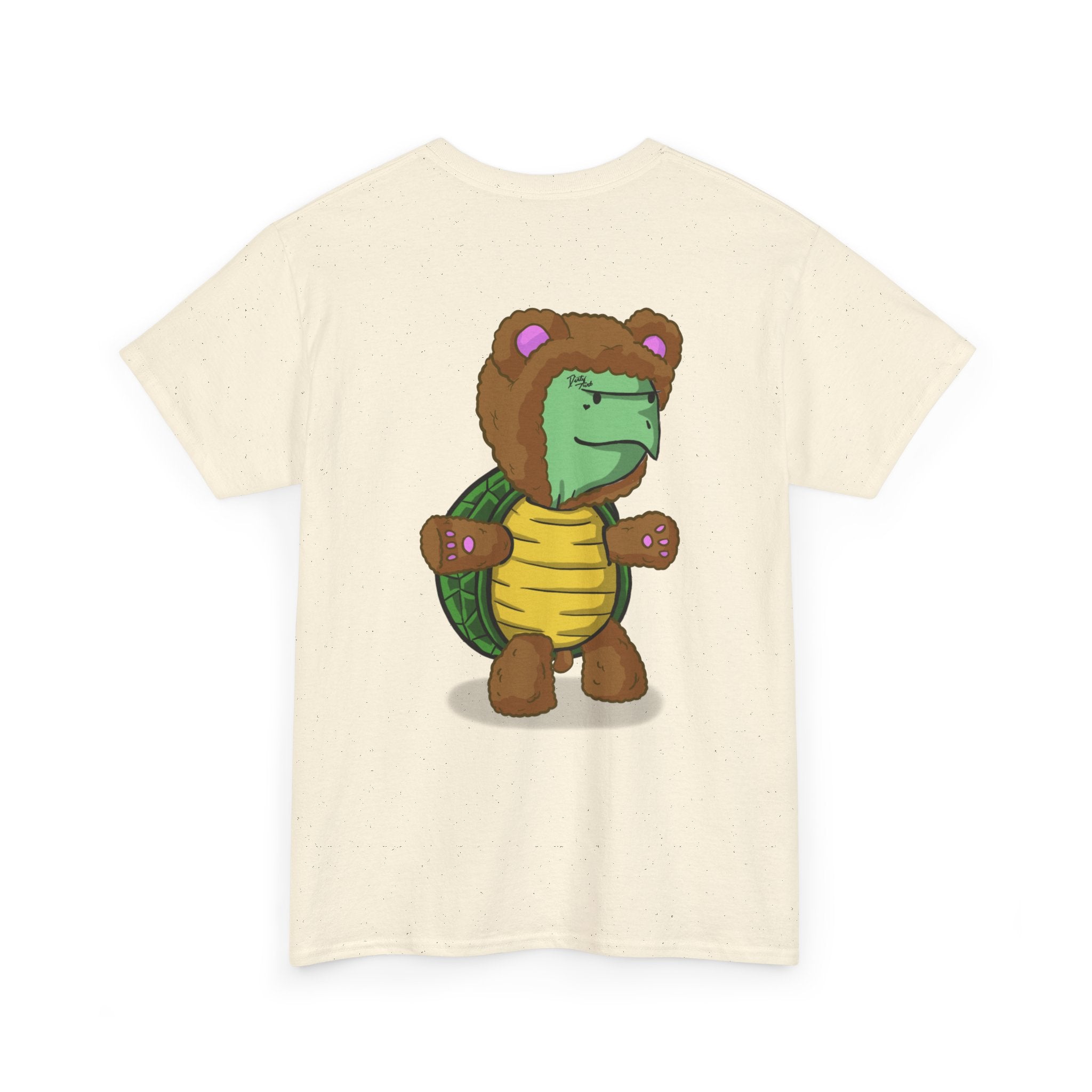 Teddy Bear Turt Heavy Cotton Tee,
