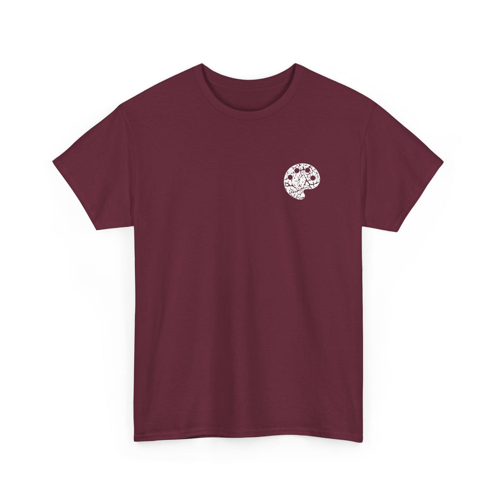White Art Beef Podcast Heavy Cotton Tee