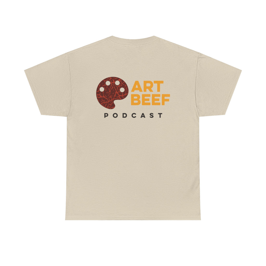 Art Beef Podcast Heavy Cotton Tee 2