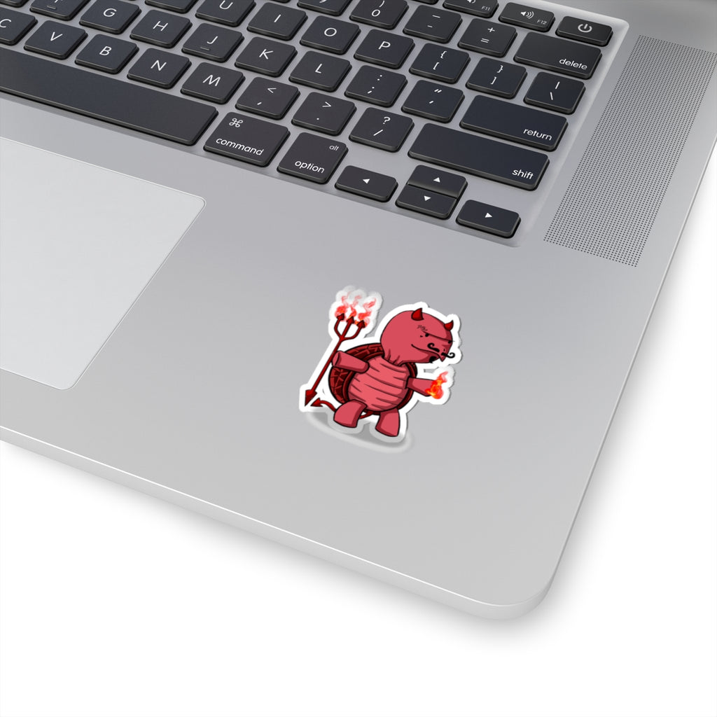 Devil Turt Sticker —