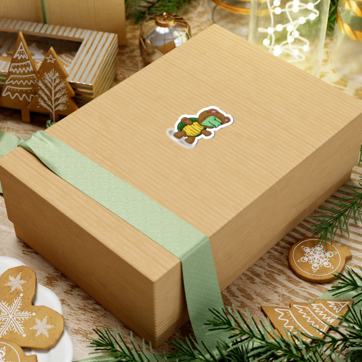 Teddy Turt Sticker —
