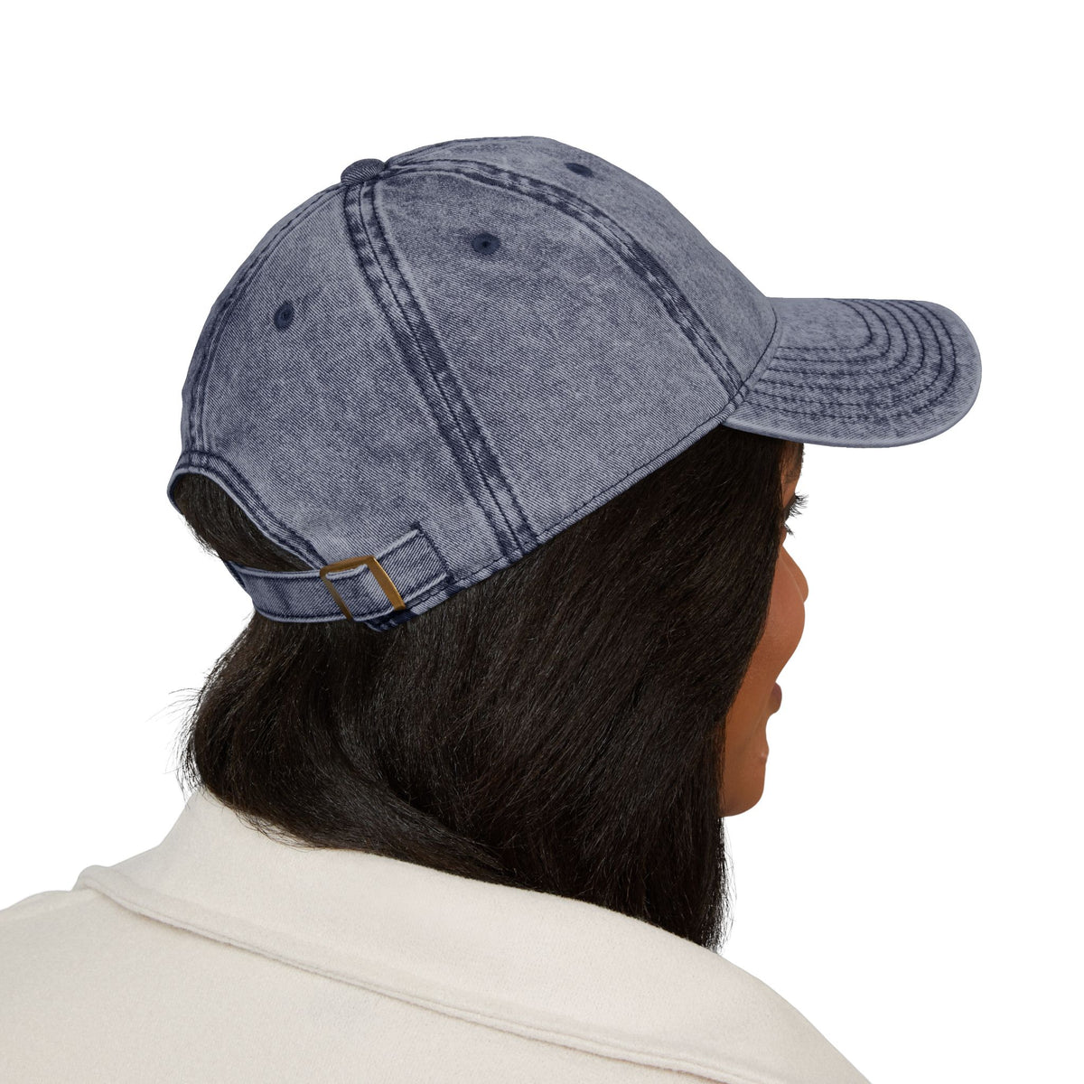 White Art Beef Palette Vintage Cap (Embroidery)