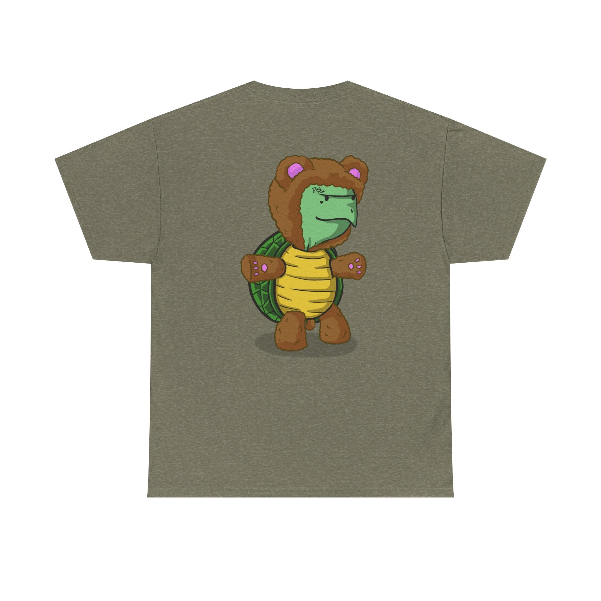 Teddy Bear Turt Heavy Cotton Tee,