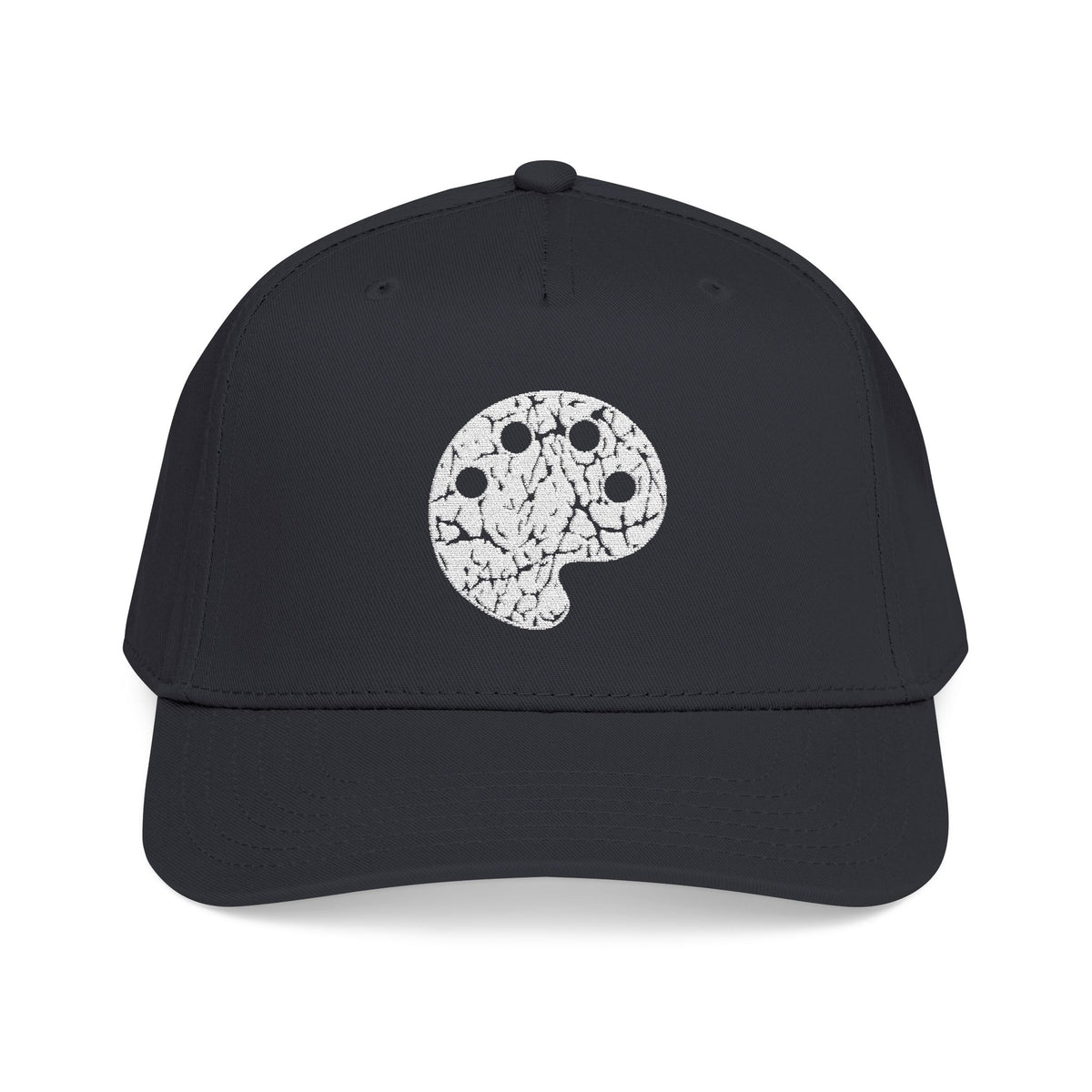 White Art Beef Palette Mid Profile Baseball Cap