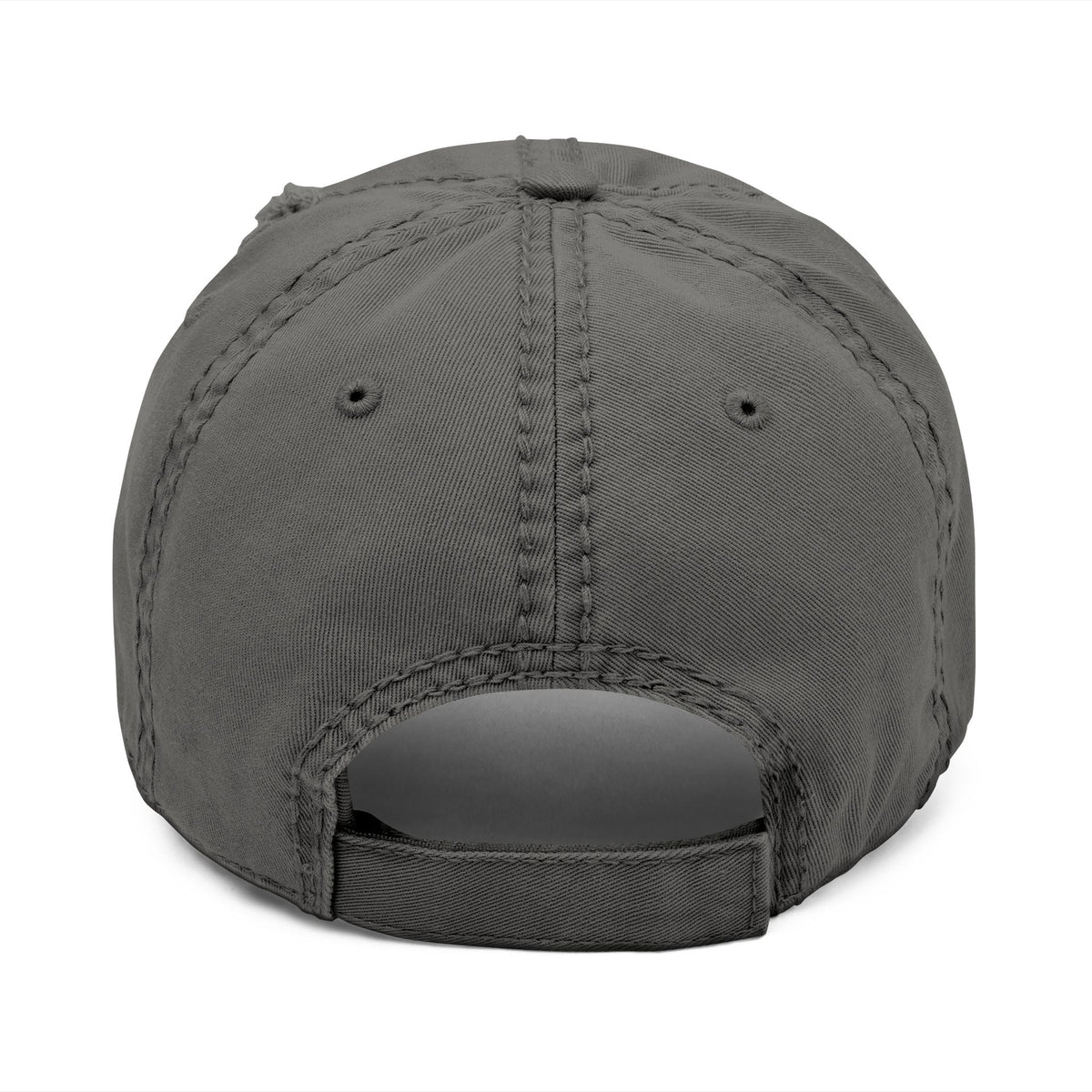 Black Art Beef Logo Distressed Dad Hat (Embroidery)