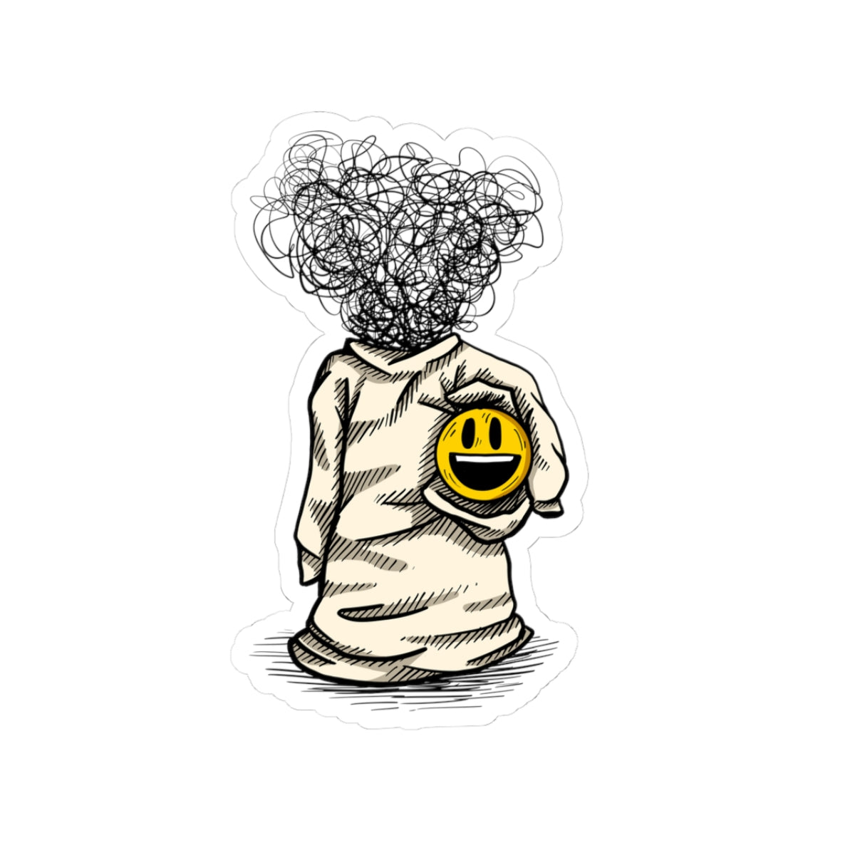 Headless Boogie Sticker