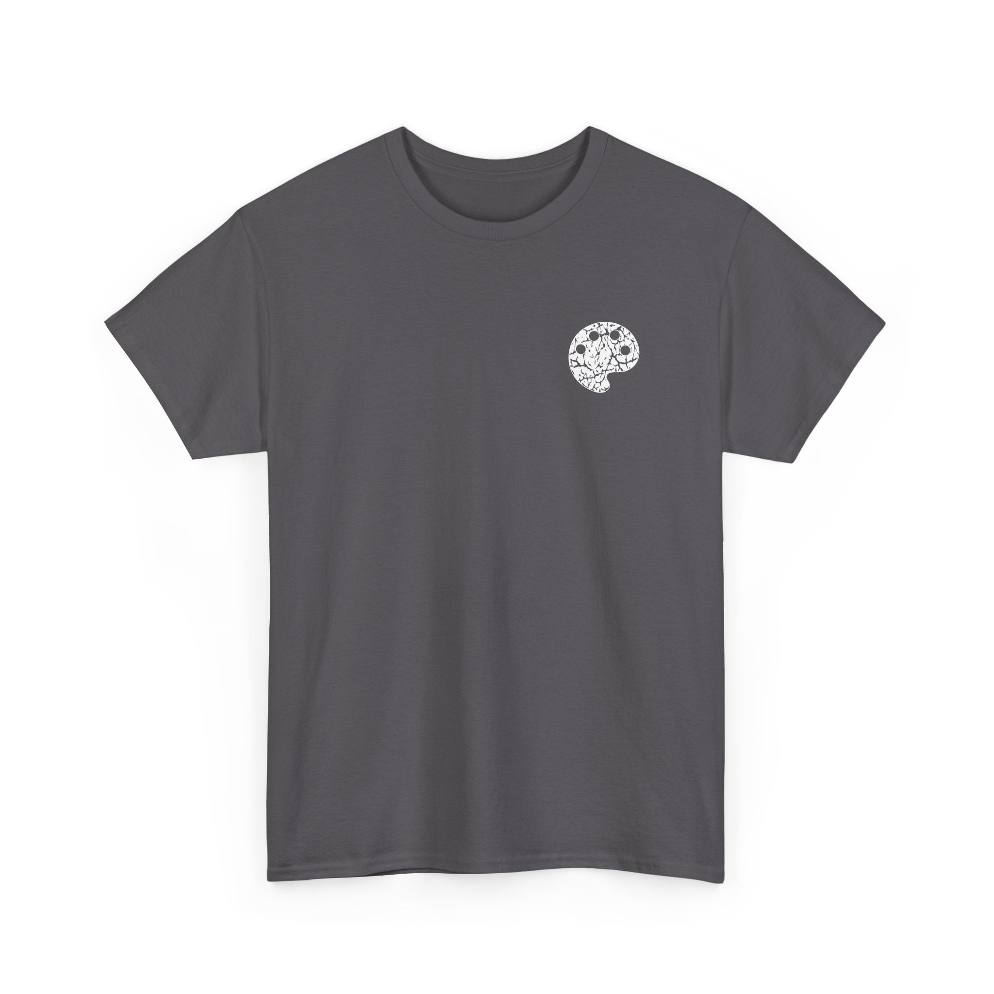 White Opt 2 Art Beef Podcast Heavy Cotton Tee 2